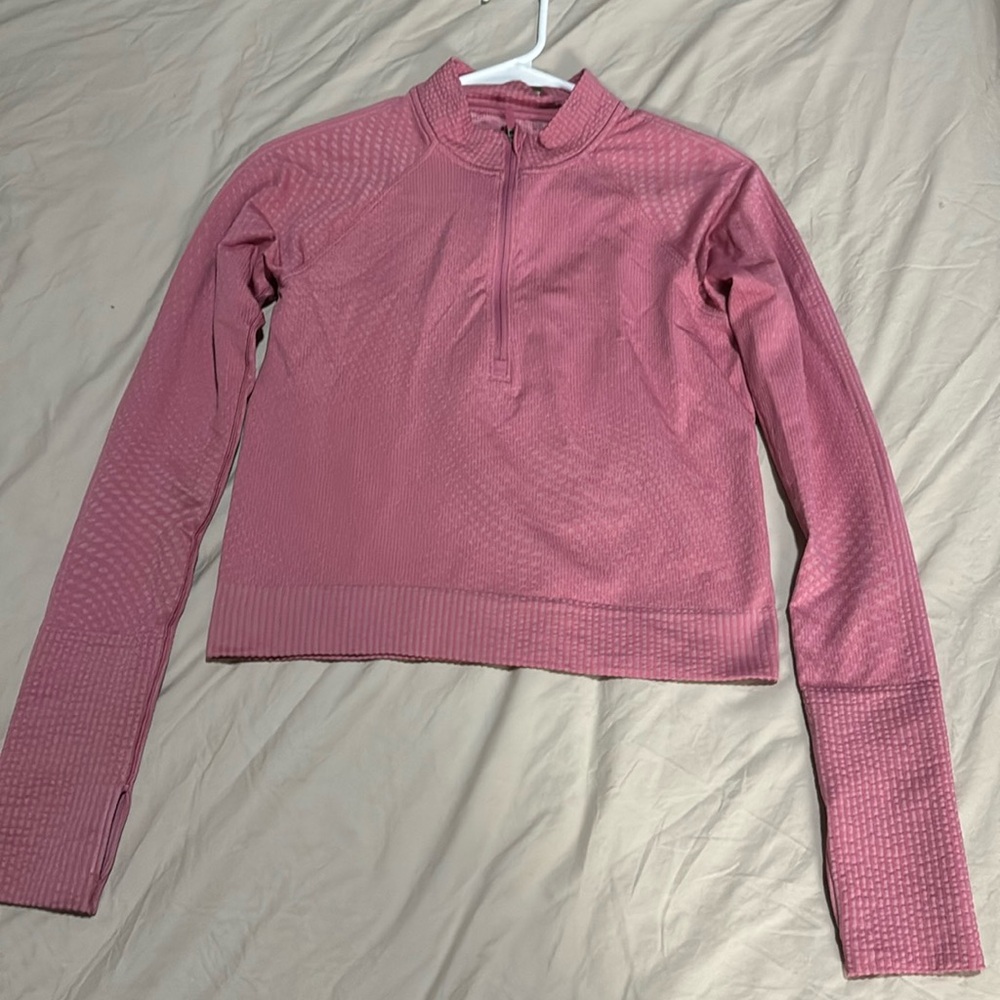 Lululemon 1/4 zip running  jacket